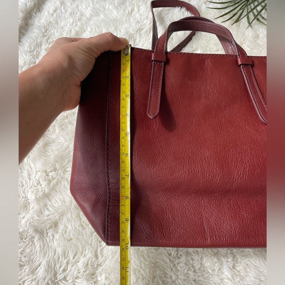 FOSSIL Leather multiway backpack handbag - Picture 2 of 16